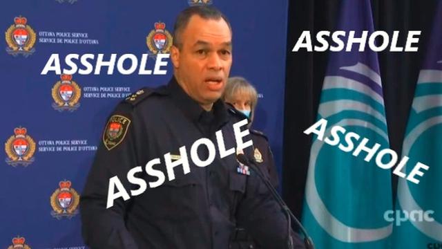 BOMBSHELL: OTTAWA POLICE CHIEF CONNECTED TO PFIZER, FBI AND MORE  - best news here