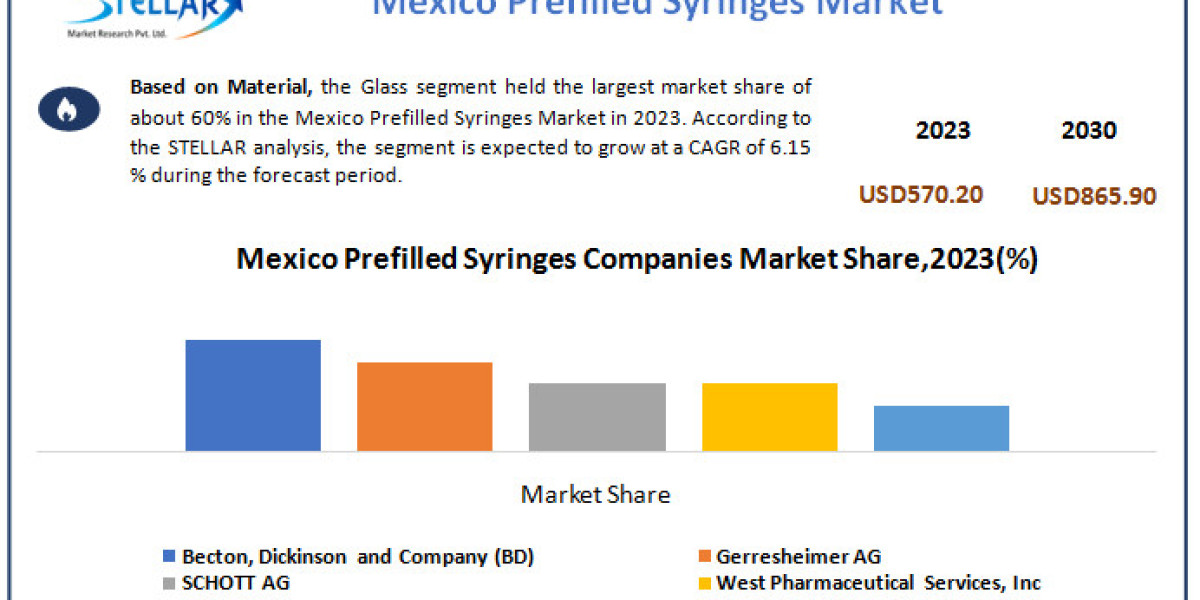 Mexico Prefilled Syringes Market Worth the Numbers: Size, Share, Revenue, and Statistics Overview