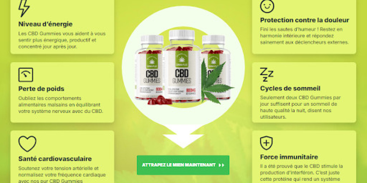 Canna Plus CBD Gummies (Boutique officielle) Formule triple action