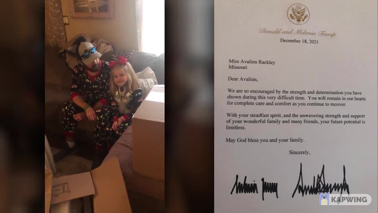 Girl Who Lost Her Sister In Deadly Tornado Reacts To Gift From Trump