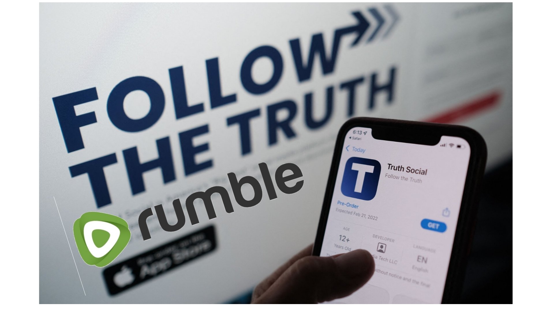 JUST IN: Trump’s TRUTH Social Sets Official Launch Date - Stock Prices SOAR by 20% After Reveal As Anticipation Mounts For the Free Speech Alternative