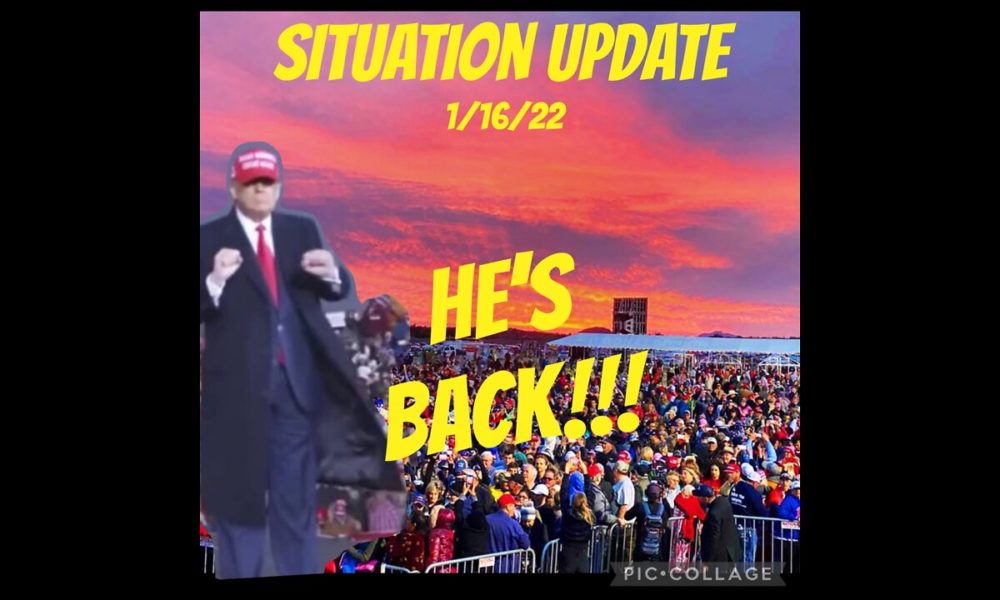 Situation Update: He's Back! Commander-In-Chief! Space Force! Russia/China Scare Event! ICC Jab Convictions! Fauci Lies! Jab Injuries! GESARA NESARA! - We The People News - best news here