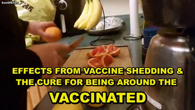 EFFECTS FROM VACCINE SHEDDING AND THE CURE FOR BEING AROUND THE VACCINATED