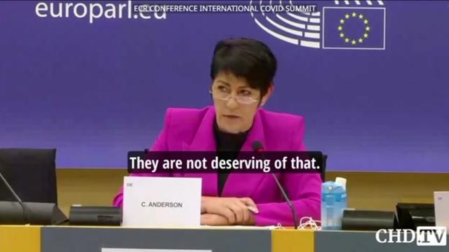 EU MP CHRISTINE ANDERSON - “Stop complying, start rebelling.”