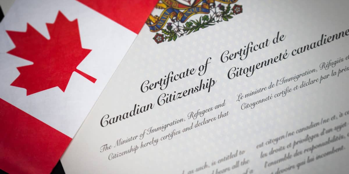 Citizenship application canada