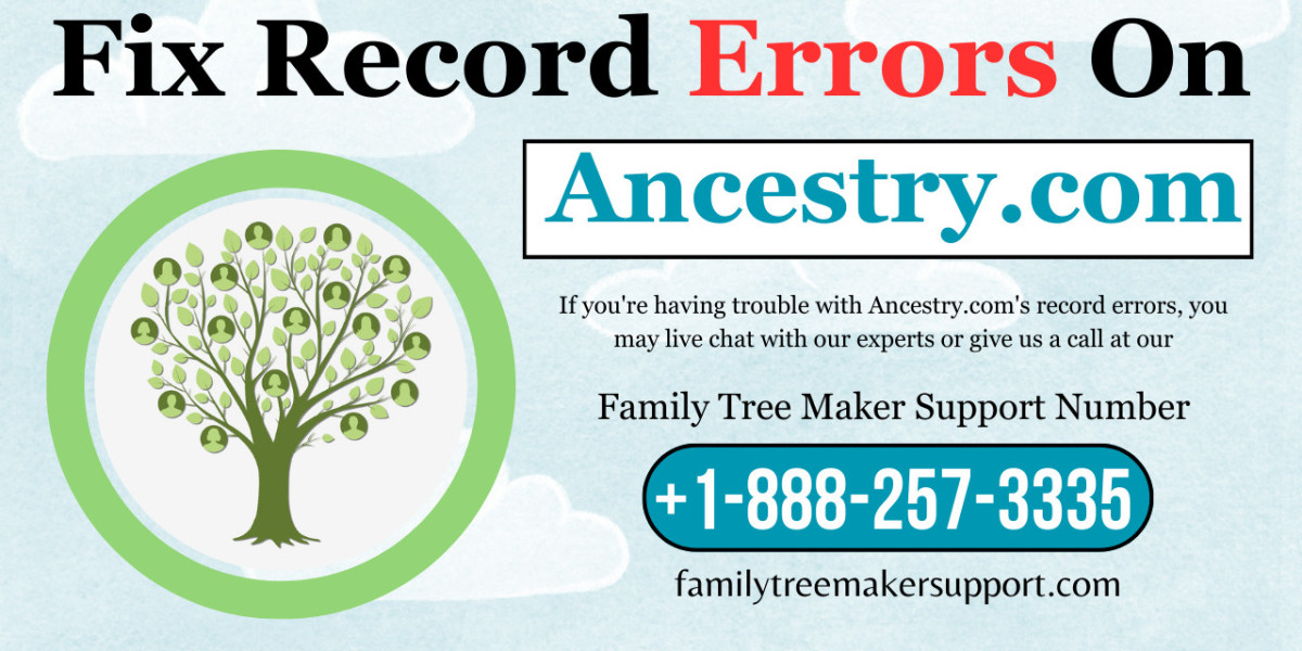 Fix Record Errors On Ancestry.com