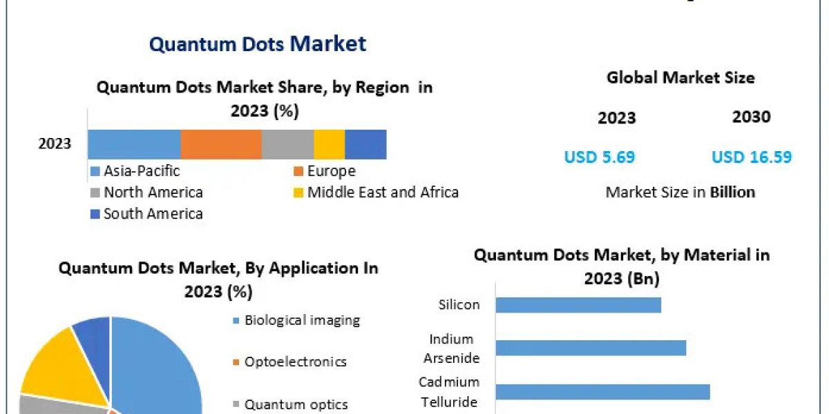 Examining the Competitive Landscape of  Quantum Dots Market: 2023-2029 Outlook