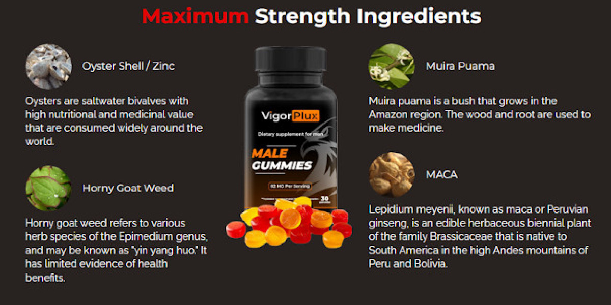 VigorPlux Male Enhancement Gummies Reviews - Vigor Plux Official Website!