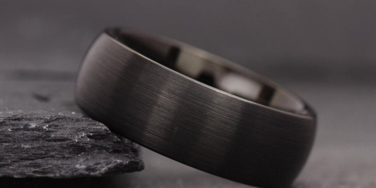 The Timeless Appeal of Men's Black Tungsten Wedding Bands