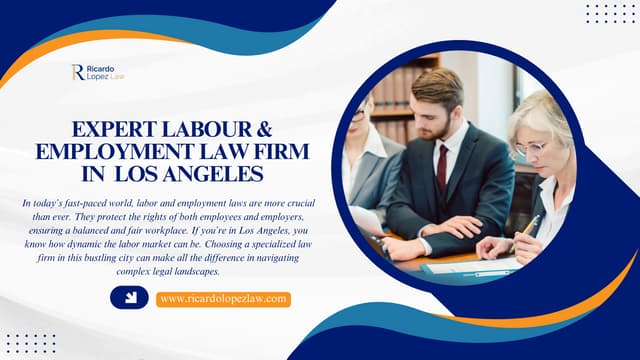 Expert Labour & Employment Law Firm in  Los Angeles .pdf