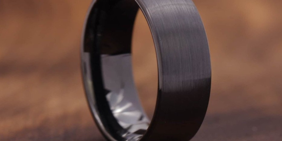 The Timeless Appeal of Men's Black Tungsten Wedding Bands