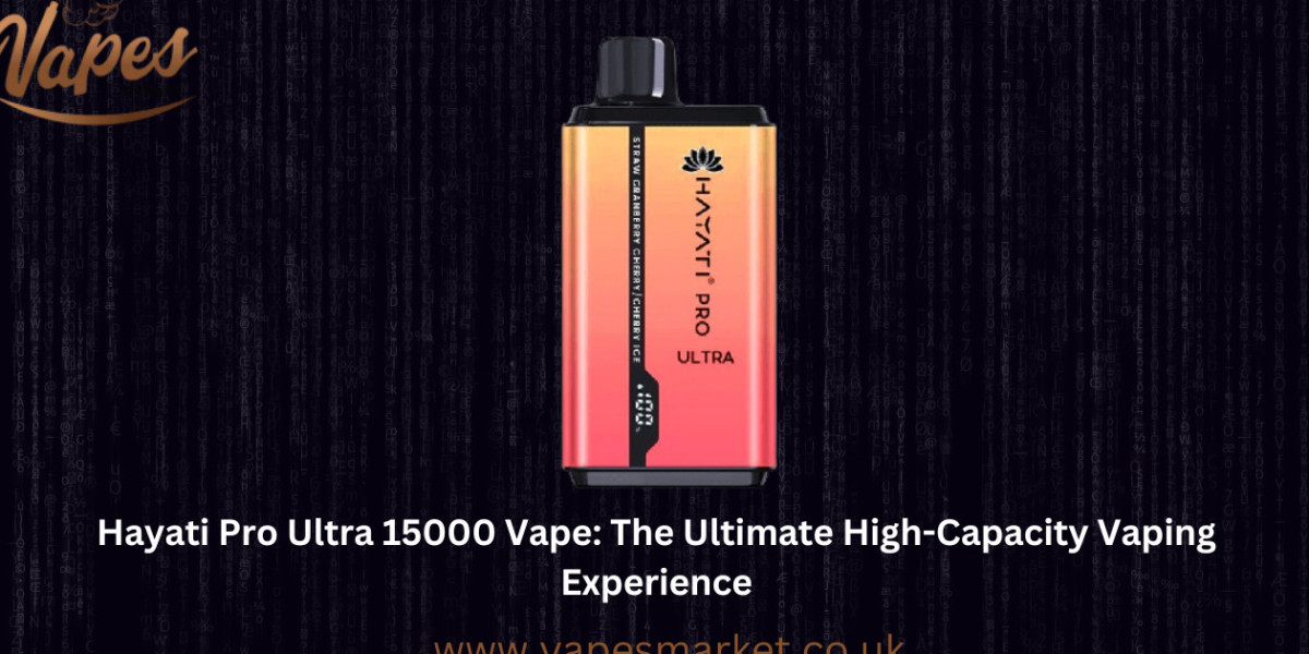 Hayati Pro Ultra 15000 Vape: The Ultimate High-Capacity Vaping Experience