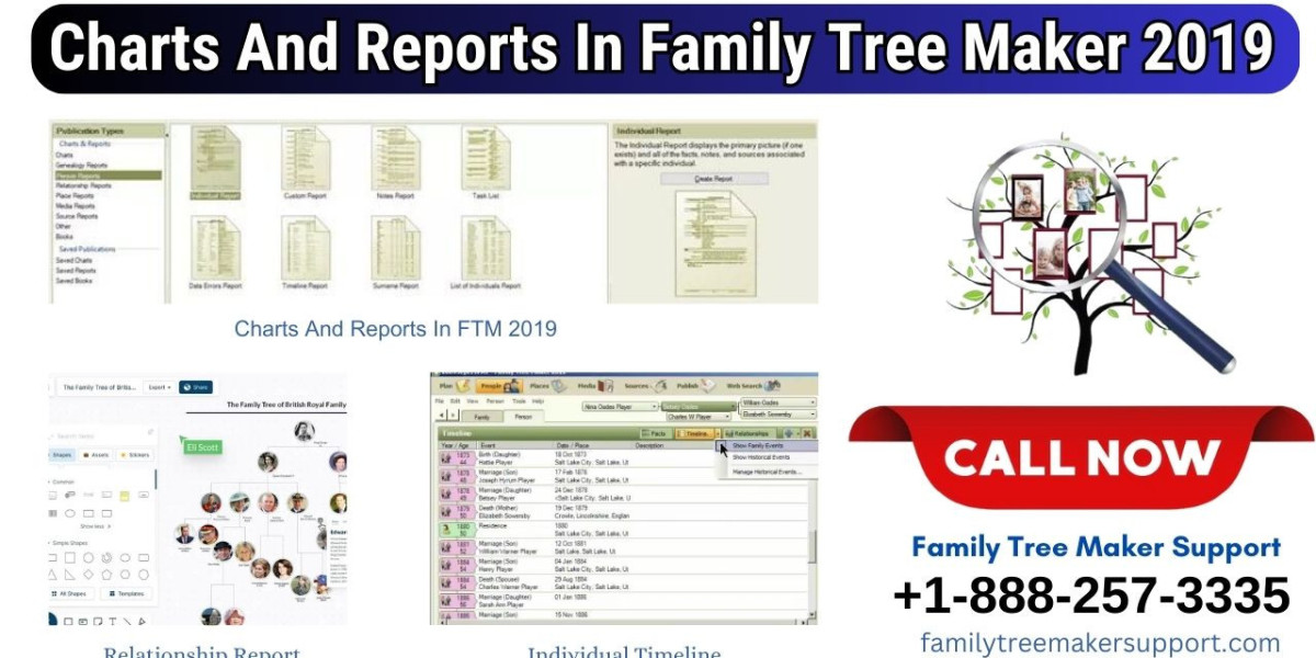 Charts And Reports In Family Tree Maker 2019 For Windows