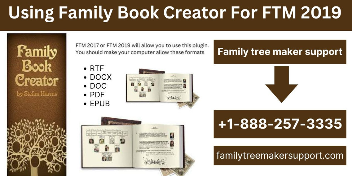 Using Family Book Creator For FTM 2019