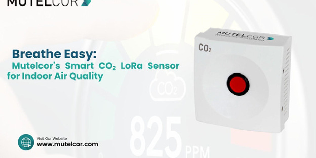 Breathe Easy: Mutelcor’s Wireless CO₂ LoRa Sensor for Indoor Air Quality