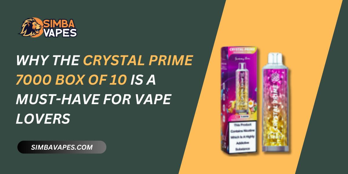 Why the Crystal Prime 7000 Box of 10 Is a Must-Have for Vape Lovers