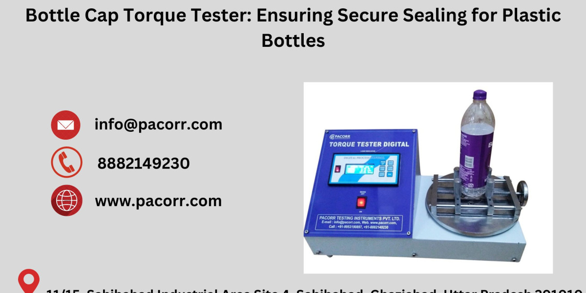 Bottle Cap Torque Tester: Ensuring Optimal Cap Performance for Bottled Beverages