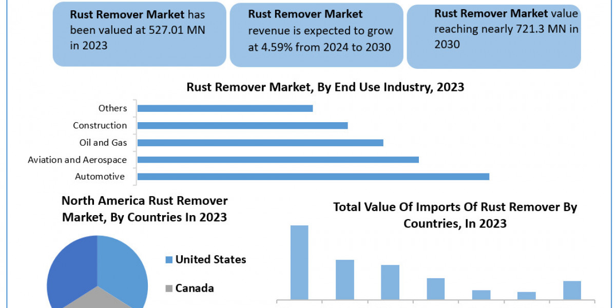 Rust Remover Market	Beyond the Numbers Game: Size, Share, Revenue, and Statistics Overview | 2024-2030