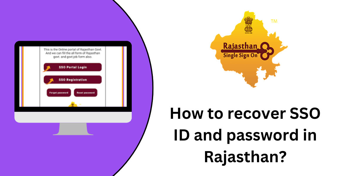 How to recover SSO ID and password in Rajasthan?