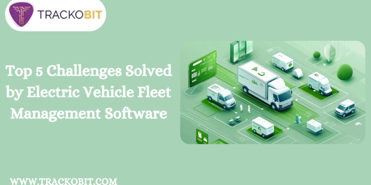 Top 5 Challenges Solved by Electric Vehicle Fleet Management Software