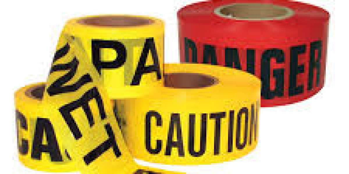 High-Visibility Barricade Tape for Hazard Zones