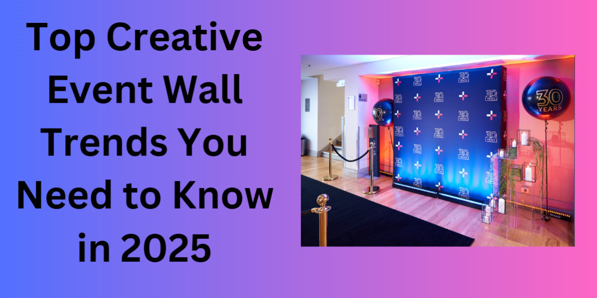 Top Creative Event Wall Trends You Need to Know in 2025