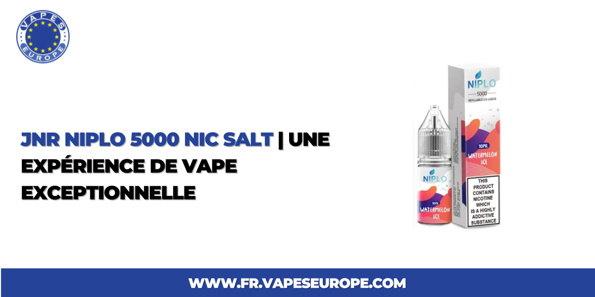 JNR Niplo 5000 Nic Salt  | Une Expérience de Vape Exceptionnelle