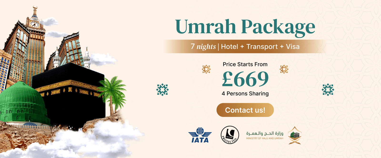 Affordable & Cheap Umrah Packages 2025 from UK - GoTo Haram