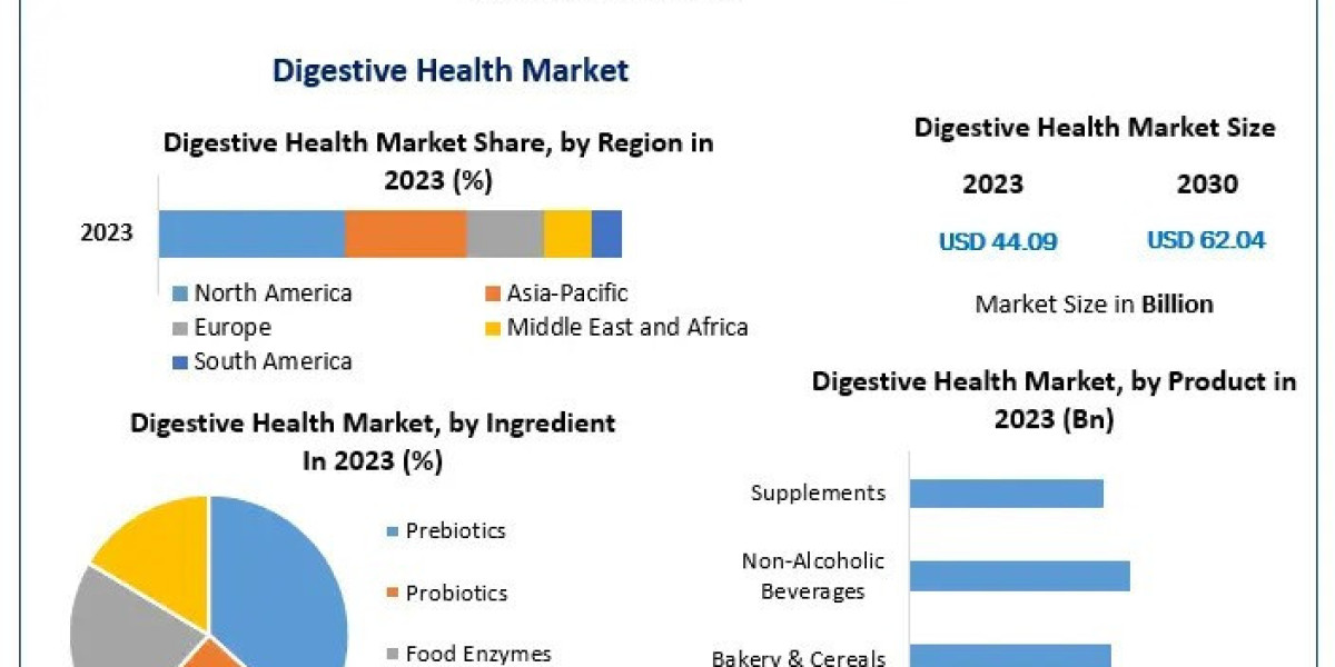 Digestive Health Market Size, Share Leaders ,Top Manufacturers And Forecast 2030